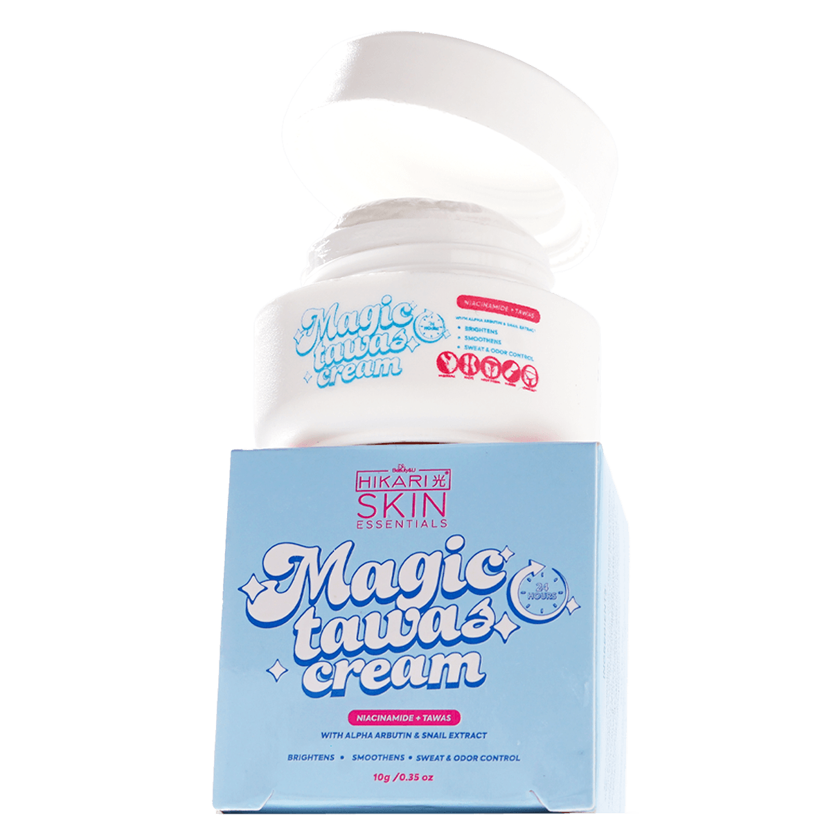 Magic Tawas Cream with packaging